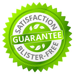 Lifetime Blister Free Guarantee